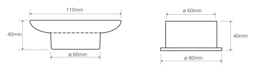 Мыльница Bemeta Omega 138108191 - фото 2