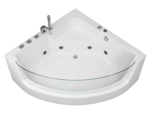 Ванна акриловая Grossman GR-15000-1 150х150 угловая четверть круга с ножками