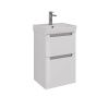 Тумба под раковину LeMark Buno LM04B45T 40х40 напольная цвет белый