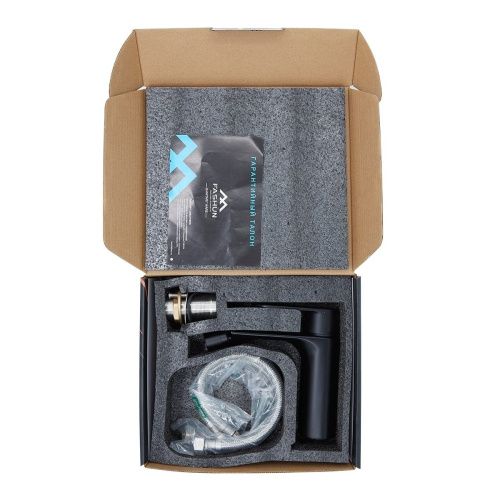 Смеситель Fashun A5085-7 на биде черный - фото 4