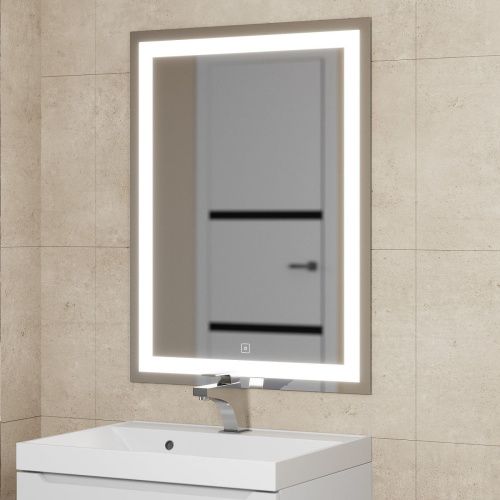 Зеркало с подсветкой и антизапотевателем Uperwood Tanos 291020220 60х80 подвесное - фото 3