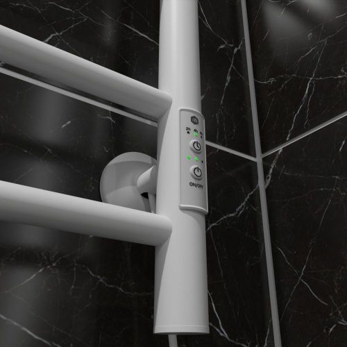 Полотенцесушитель электрический Маргроид Вид 10 10-8050-1049-9016R 55х80 белый - фото 4