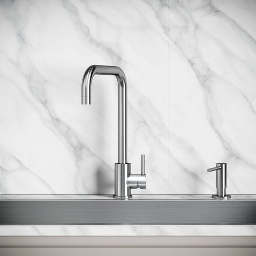 Смеситель для кухни Sancos Stainless SC12002SS на мойку нержавеющая сталь - фото 4