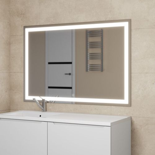 Зеркало с подсветкой и антизапотевателем Uperwood Tanos 291020272 120х80 подвесное - фото 2