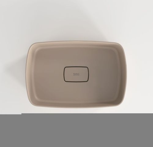 Раковина из искусственного камня Plumberia Selection Nove NOVE SOFT TL 50х30 накладная цвет бежевый - фото 3