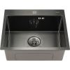 Кухонная мойка Melana ProfLine D5343HB графит 55х45 цвет серый поверхность полированная