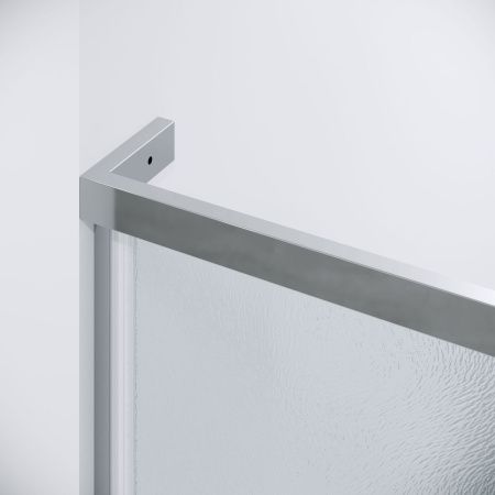 Душевой уголок Grossman Pragma 120.K33.03.1280.10.02 120х80 стекло текстурное профиль хром без поддона