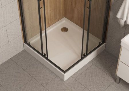 Душевой поддон акриловый Santek Палермо 1WH302476 90х90 белый