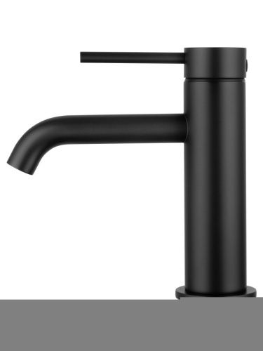 Смеситель Wonzon & Woghand Stick WW-88139017-MB на раковину черный - фото 2