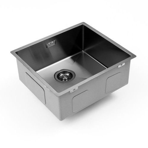 Кухонная мойка Grandex Aqua 5040603 50х45 цвет серый поверхность матовая - фото 4