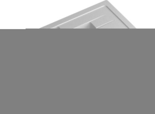 Кухонная мойка Granfest Quadro Q-775KL кашемир 75х50 цвет бежевый поверхность матовая - фото 2