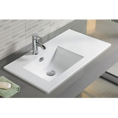 Тумба с раковиной Comforty Бремен 00004142375CF 90х50 подвесная цвет серый - фото 3