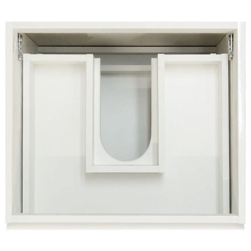 Тумба с раковиной Эстет Dallas Luxe 100 ФР-00002322 40х50 подвесная цвет белый - фото 4