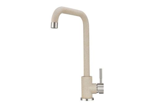 Смеситель для кухни Granula Standart ST-4033, ПИРИТ на мойку бежевый - фото 2