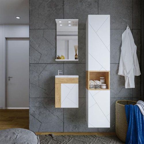 Зеркало с подсветкой Бриклаер Кристалл 4627125415845 40х70 подвесное - фото 5