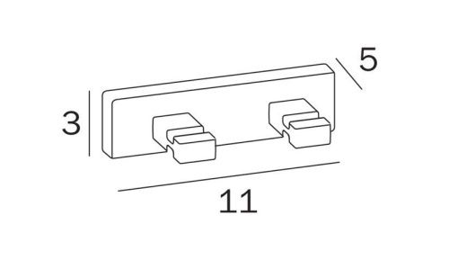 Крючок Inda LEA A1820BCR - фото 4