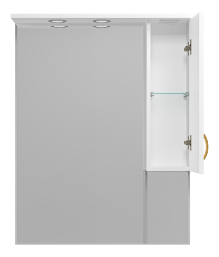 Зеркало-шкаф Misty Амбра П-Амб0280-0322ЯП 80х100 подвесной - фото 3