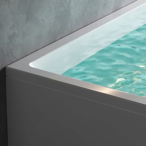 Ванна акриловая Am.Pm Gem W93A-180-070W-A 180х70 пристенная прямоугольная без каркаса - фото 5