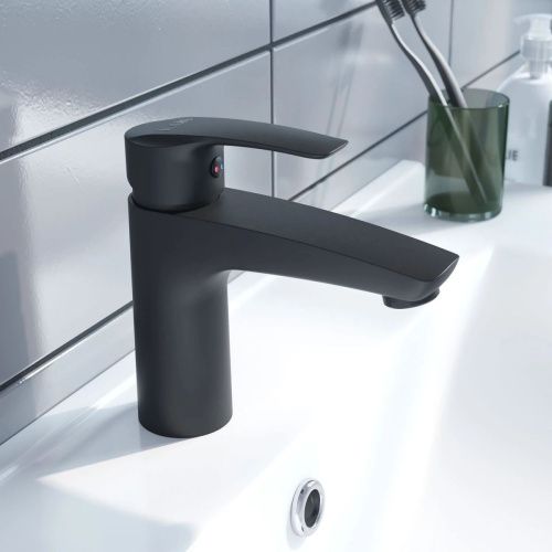Смеситель IDDIS Ray RAYBL00i01 на раковину черный - фото 2