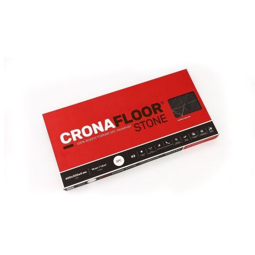 SPC ламинат CronaFloor Stone Аливери Т090581 толщина 0,4 см 43 класс 600х300 - фото 2