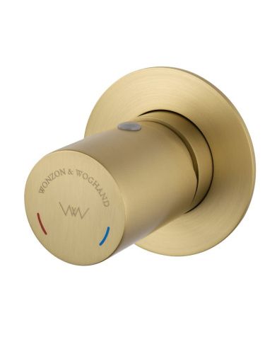 Смеситель для раковины Wonzon & Woghand WW-105-BG встраиваемый в стену золото - фото 3