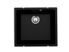Кухонная мойка Ulgran Quartz Under 450-07 50х45 цвет черный