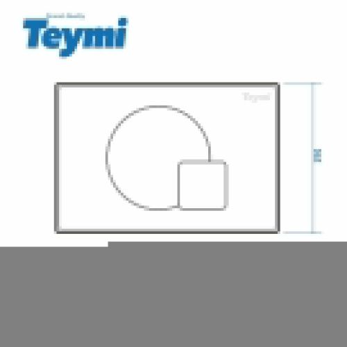 Клавиша смыва механическая Teymi Ellie T70022CH цвет хром - фото 4