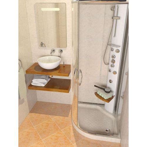 Раковина из искусственного камня Altasan ALIENO UPP40ALIENO 40х40 накладная цвет белый без отверстий под смеситель - фото 3