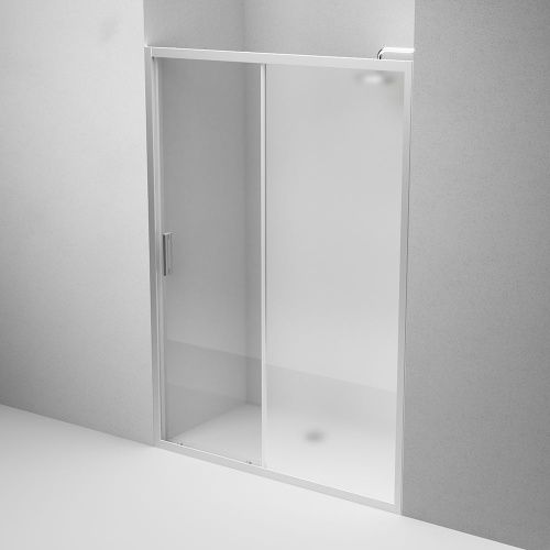 Душевая дверь Am.Pm Gem W90G-140-1-195MM 140х195 стекло прозрачное профиль хром - фото 5