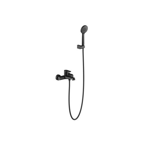 Смеситель для ванны Aquatek ОБЕРОН AQ1249MB настенный черный