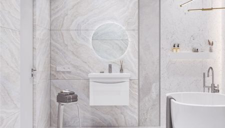 Тумба под раковину Velvex VIZO tpVIZ.60.1Y-21 60х40 подвесная цвет белый