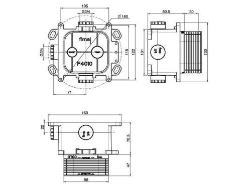 Душевой шланг Fima Carlo Frattini F2128CR хром - фото 2