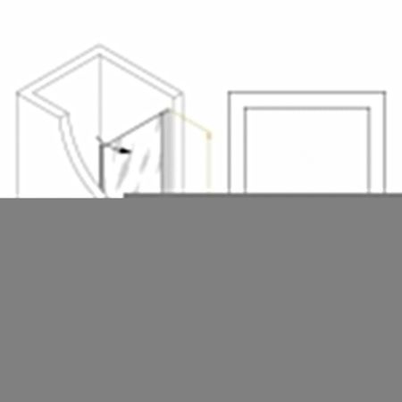 Душевая дверь RGW Passage 020810308-21 80х195 стекло матовое профиль хром