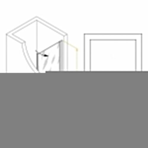 Душевая дверь RGW Passage 020810308-15 80х195 стекло прозрачное профиль белый - фото 2