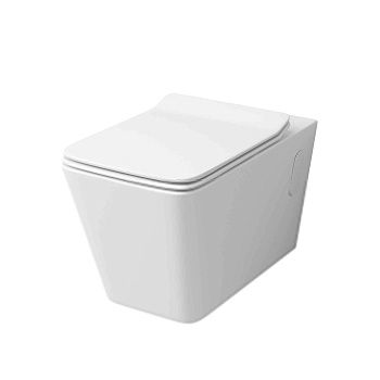 Унитаз подвесной Grossman Санфаянс GR-4414S белый с сиденьем микролифт безободковый каскадный смыв