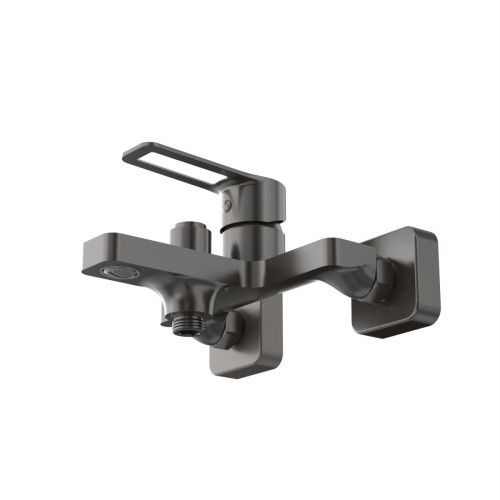 Смеситель для ванны Tokito KOBE TOK-KOB-1014 настенный вороненая сталь - фото 4