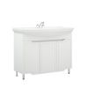 Тумба под раковину Corozo Мирра SD-00001544 100х30 напольная цвет белый
