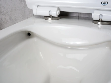 Унитаз подвесной Gid Convexo 62256Y белый с сиденьем микролифт безободковый смыв торнадо