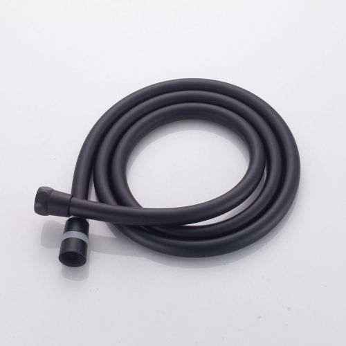 Душевая стойка Shevanik S4226H настенная цвет черный - фото 5