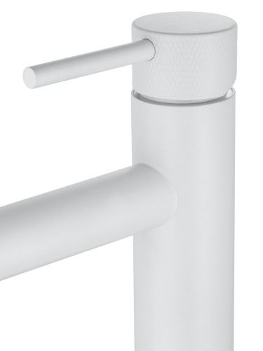 Смеситель для раковины Wonzon & Woghand WW-H1062-MW на столешницу белый - фото 4