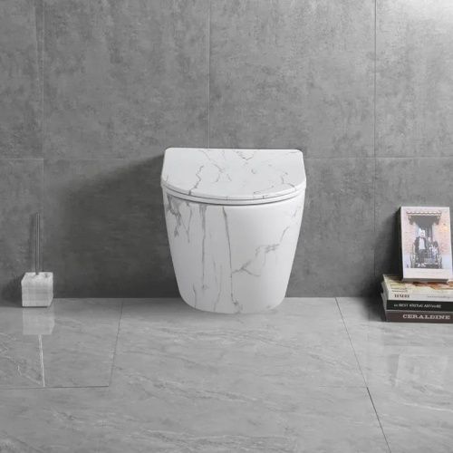 Унитаз подвесной Cerutti SPA CT9532 черный с сиденьем микролифт безободковый смыв торнадо