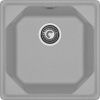 Кухонная мойка Granfest Unique U-500 серый 50х50 цвет серый поверхность матовая