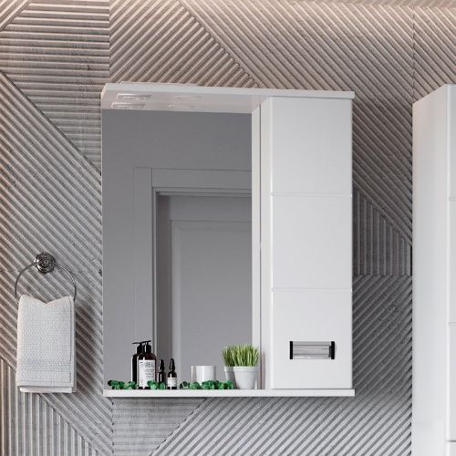 Зеркало-шкаф Onika Балтика 205816 60х70 подвесной цвет белый - фото 2