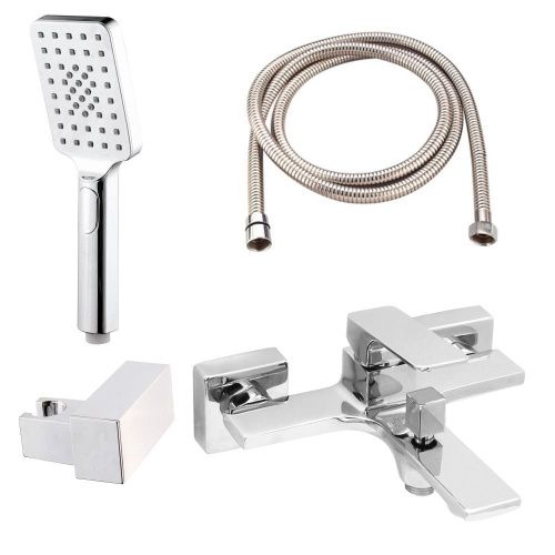 Смеситель для душа AQG Delta 01DEL419CR настенный хром