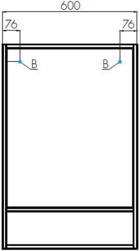 Зеркало-шкаф Aquaton Флай 1A237602FA860 60х90 подвесной цвет бежевый - фото 3