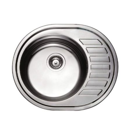 Кухонная мойка Haiba HBS4557-06 55х45 цвет нержавеющая сталь поверхность матовая