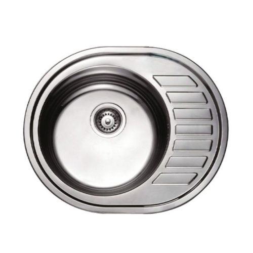 Кухонная мойка Haiba HBS4557-06 55х45 цвет нержавеющая сталь поверхность матовая - фото 2