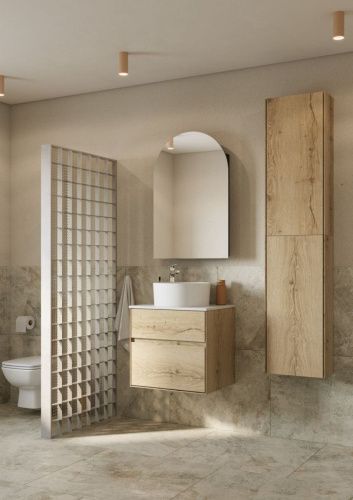 Зеркало-шкаф Aquaton Санта-Барбара 1A286402CB82R 60х90 подвесной - фото 4