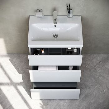 Тумба под раковину Am.Pm Gem S M91FSX0602WG 60х40 напольная цвет белый