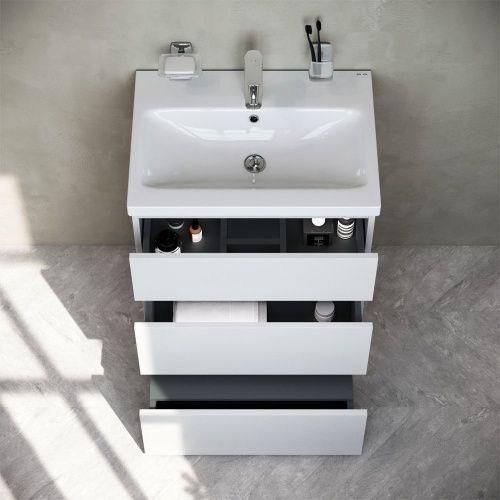 Тумба под раковину Am.Pm Gem S M91FSX0602WG 60х40 напольная цвет белый